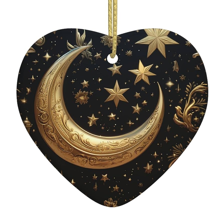 ⭐︎月&星のクリスマスオーナメント⭐︎ ⭐︎月&星のクリスマスオーナメント⭐︎ Amazon.co.jp: 木製